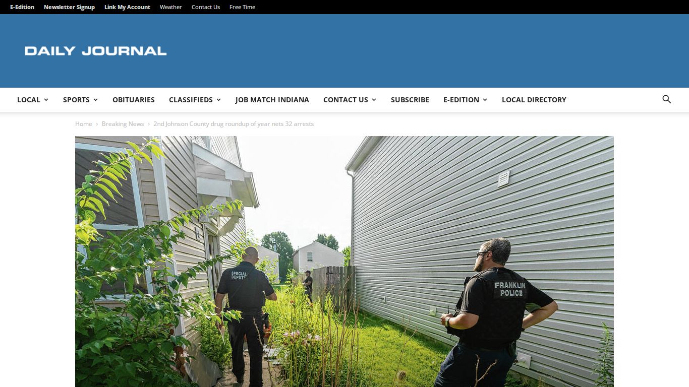 2nd Johnson County drug roundup of year nets 32 arrests